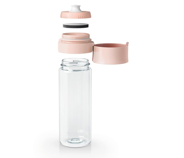 BRITA Butelka z filtrem VITAL Pastelowa Brzoskwinia + 2 filtry do wody MicroDisc - 1230569 - zdjęcie 2